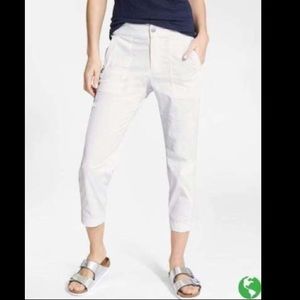 Athleta trekkie crop - White, size 6